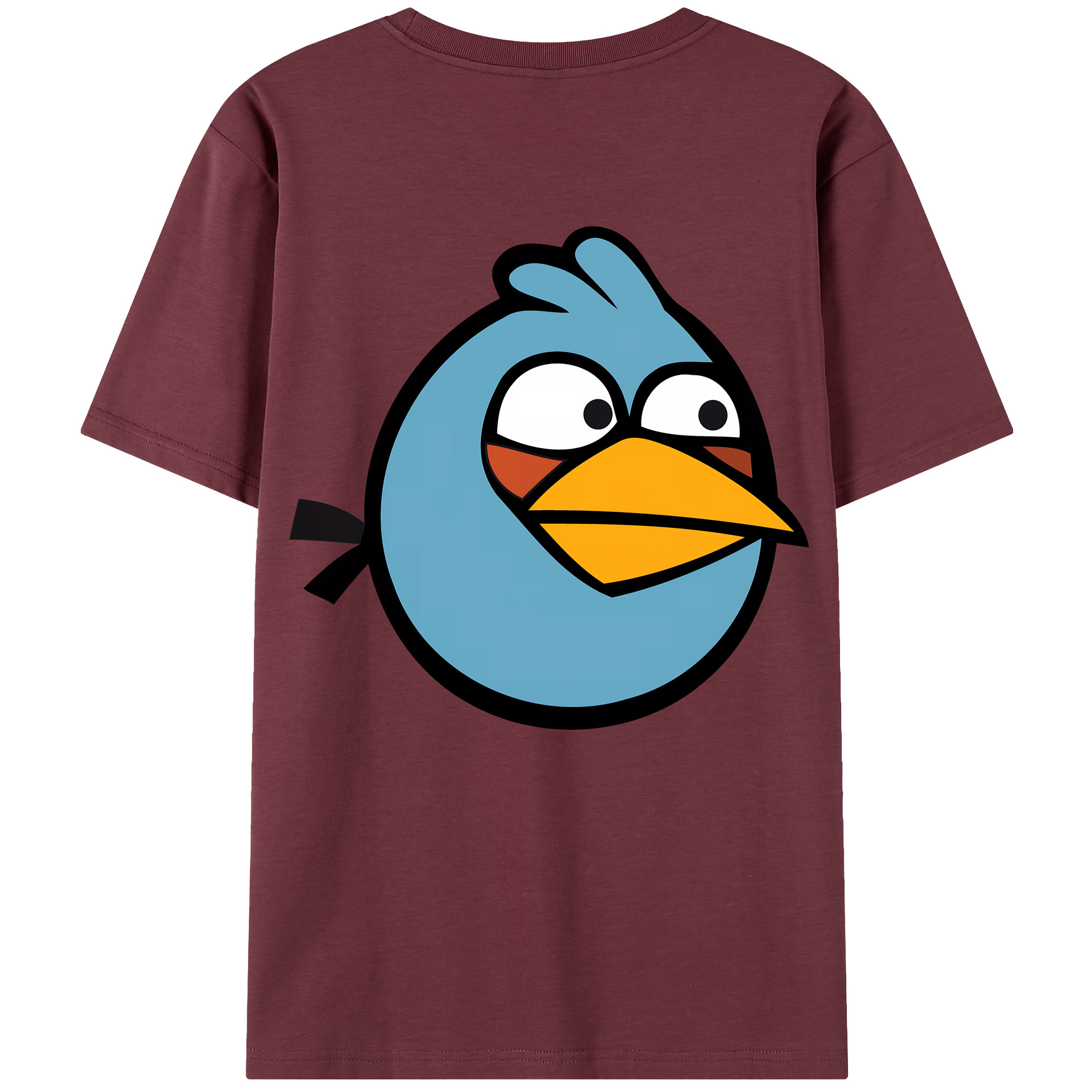（画像用） Angry Birds アングリーバード 綿100％半袖Tシャツ（背面プリント）